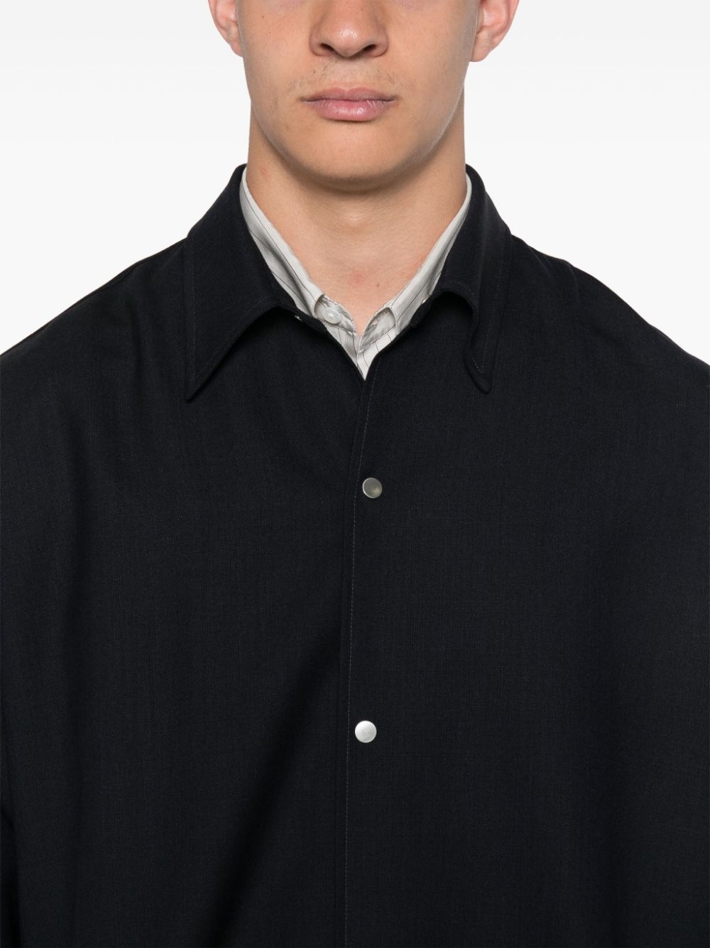 wool bomber jacket - 5