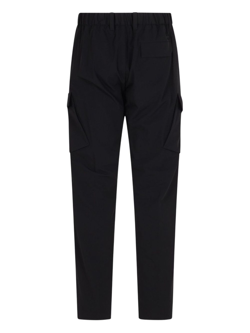 Herno logo-plaque cargo-pockets trousers outlook