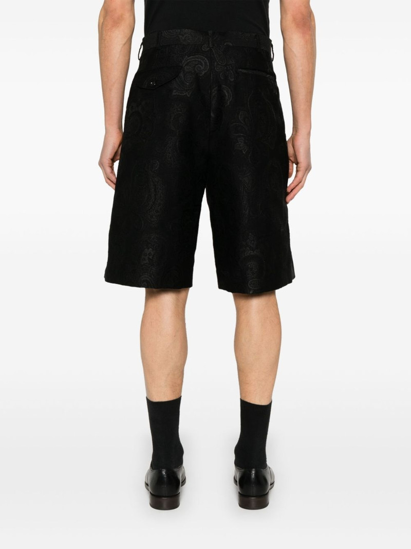paisley-jacquard shorts 4
