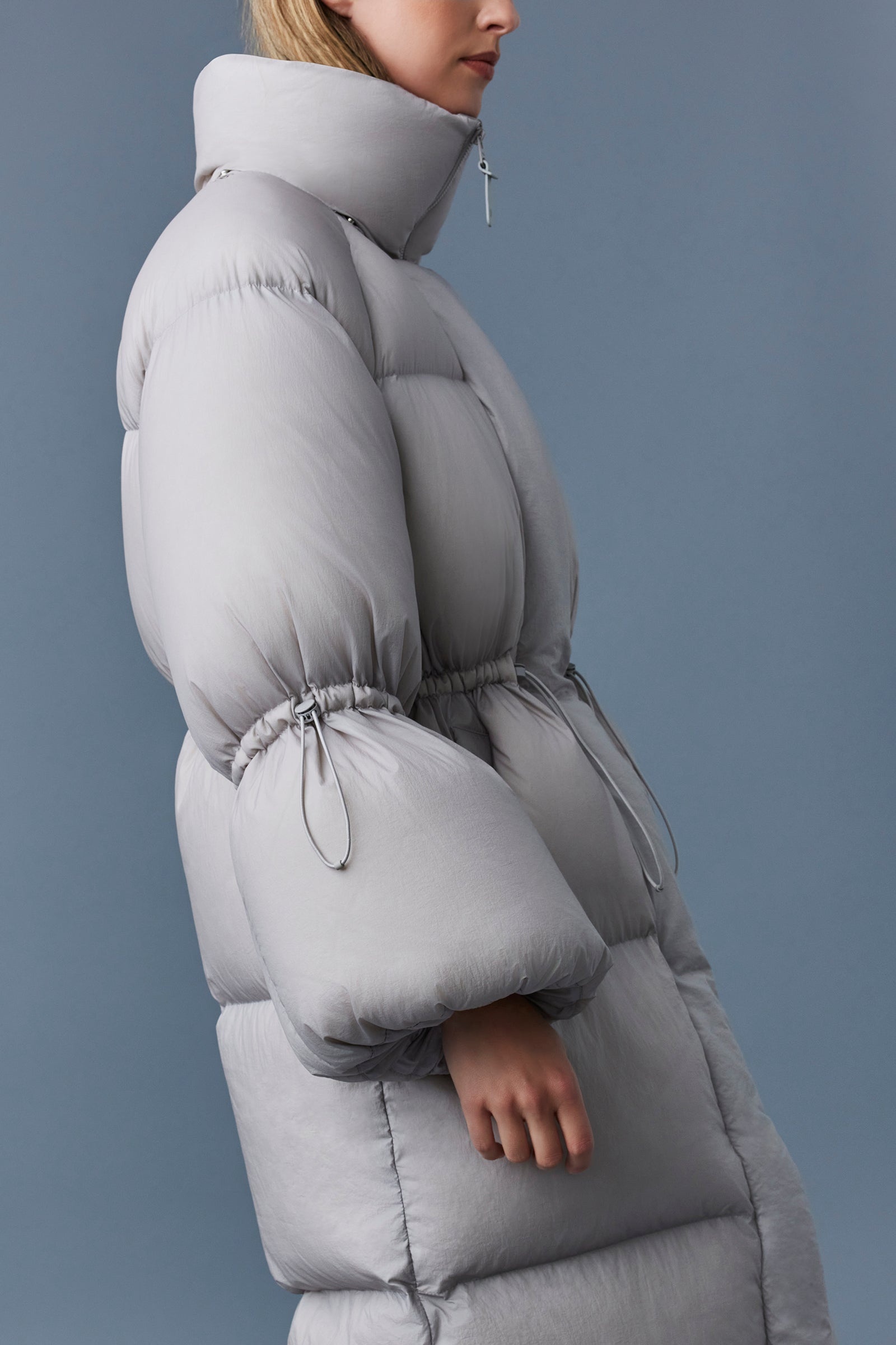 MACKAGE LENZI 2-in-1 down coat with removable hood | REVERSIBLE