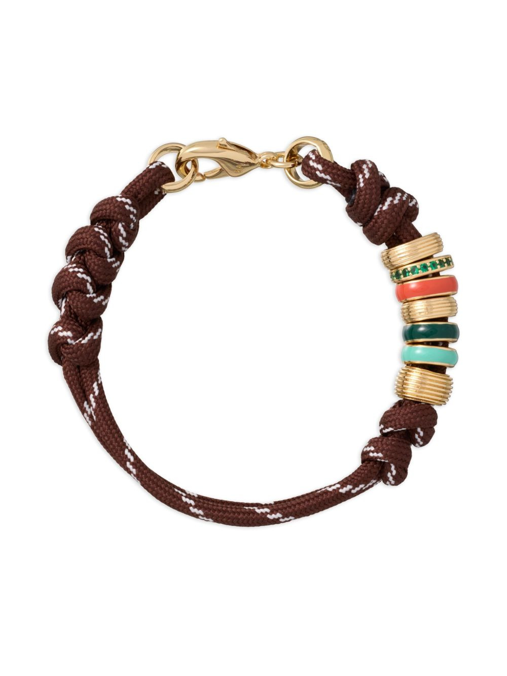knotted cord bracelet - 1