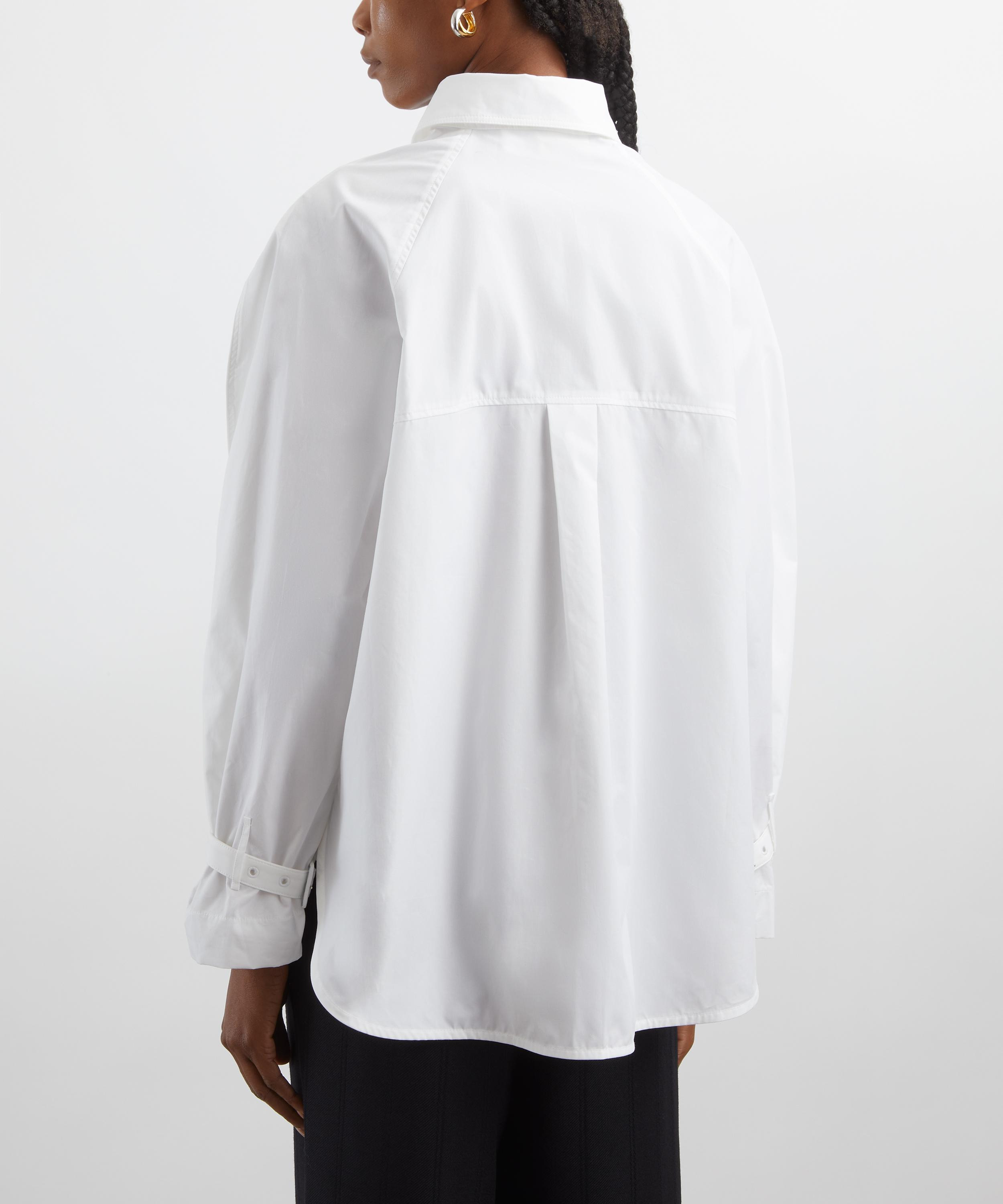 White Cotton Shirt - 4
