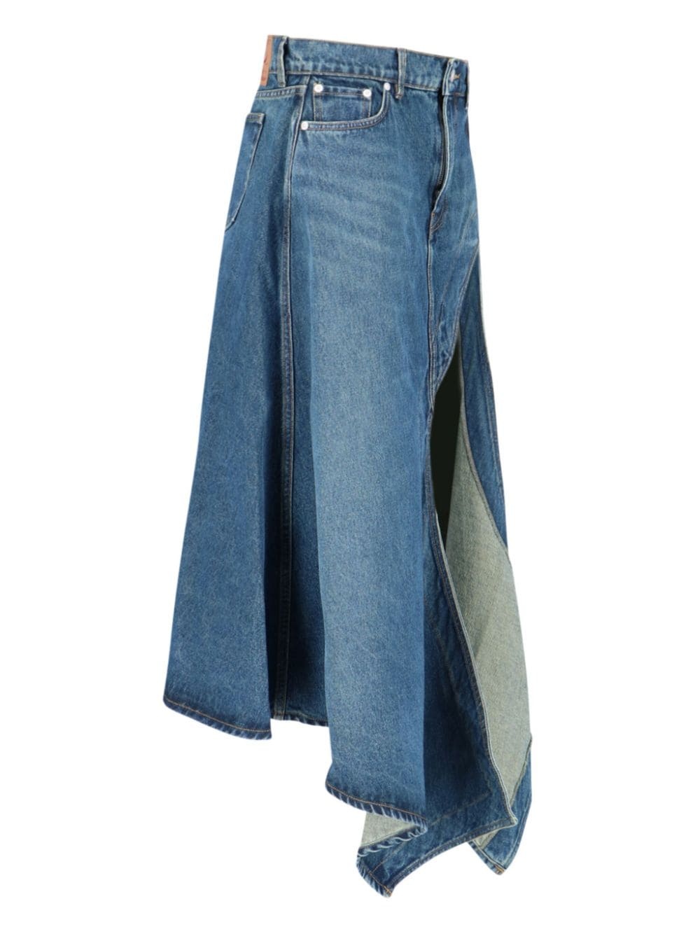 Y/Project asymmetric maxi skirt | REVERSIBLE