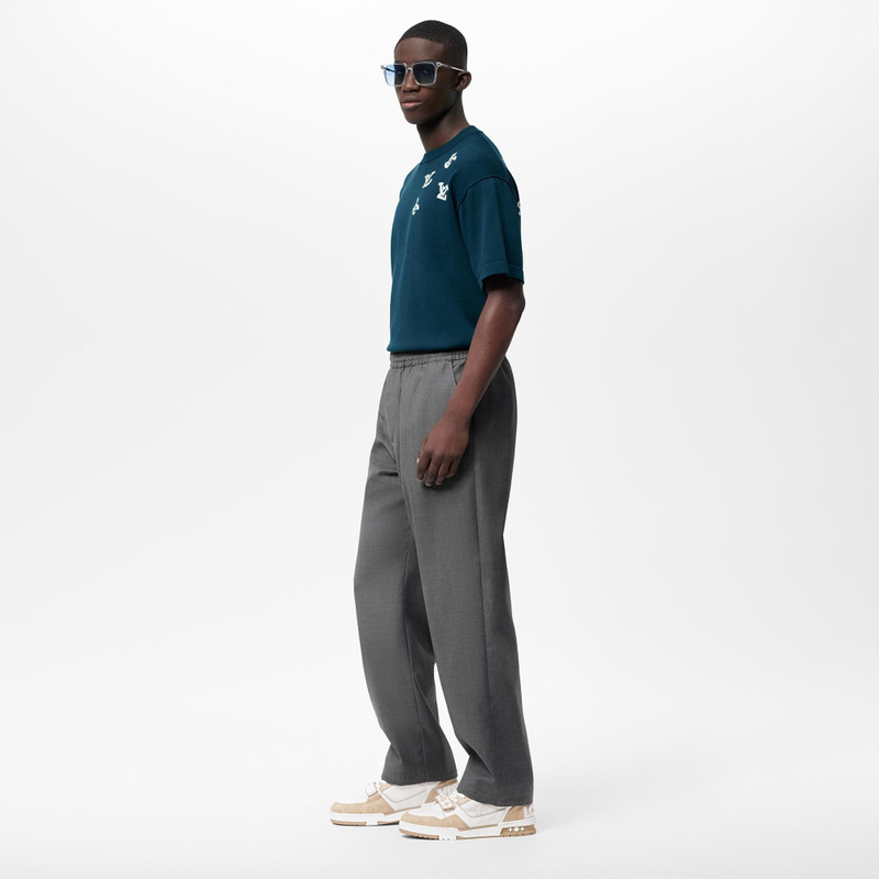 Louis Vuitton Embossed Karakoram Pyjama Trousers outlook