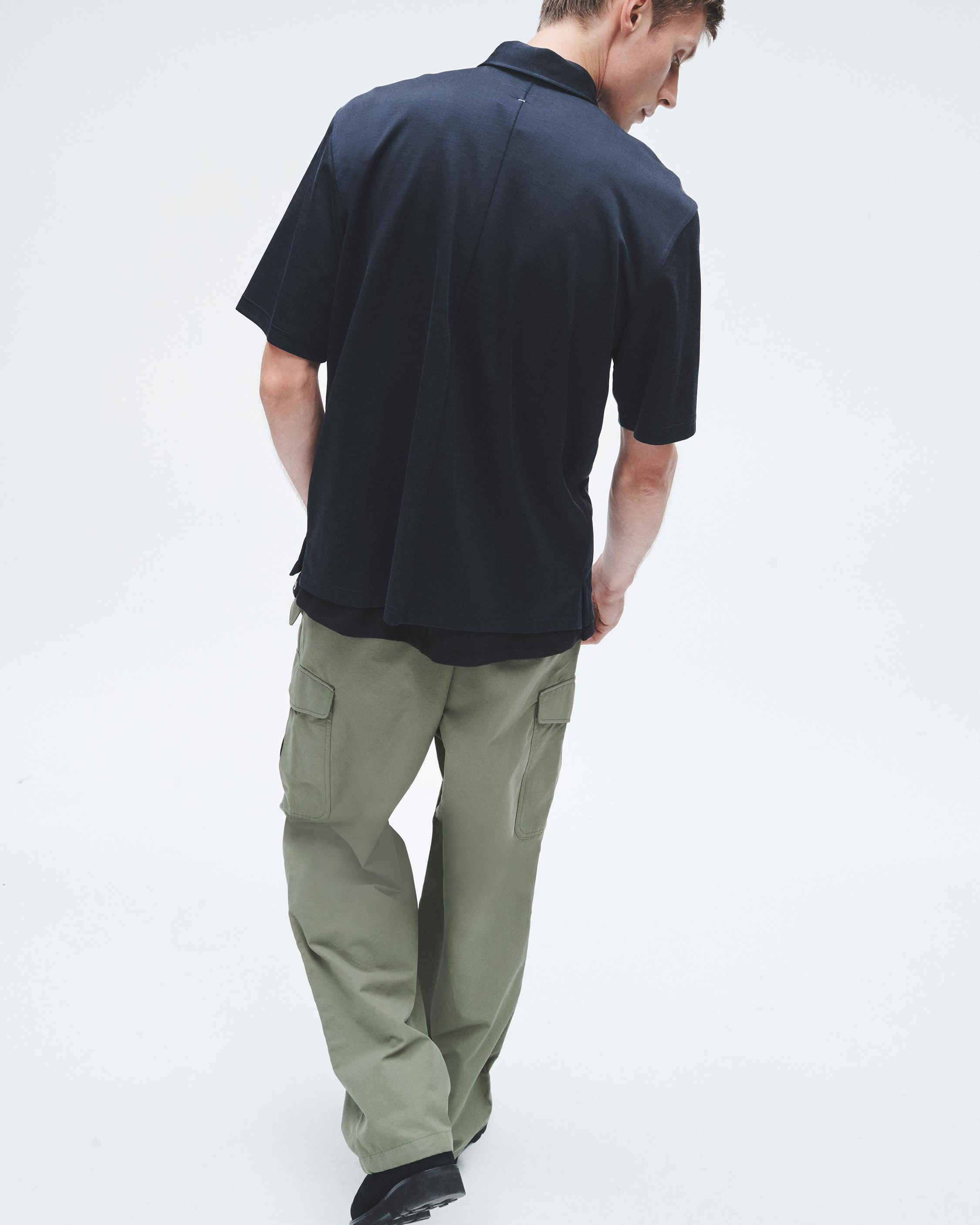 Dalton Knit Cupro Shirt
Relaxed Fit Button Down - 4