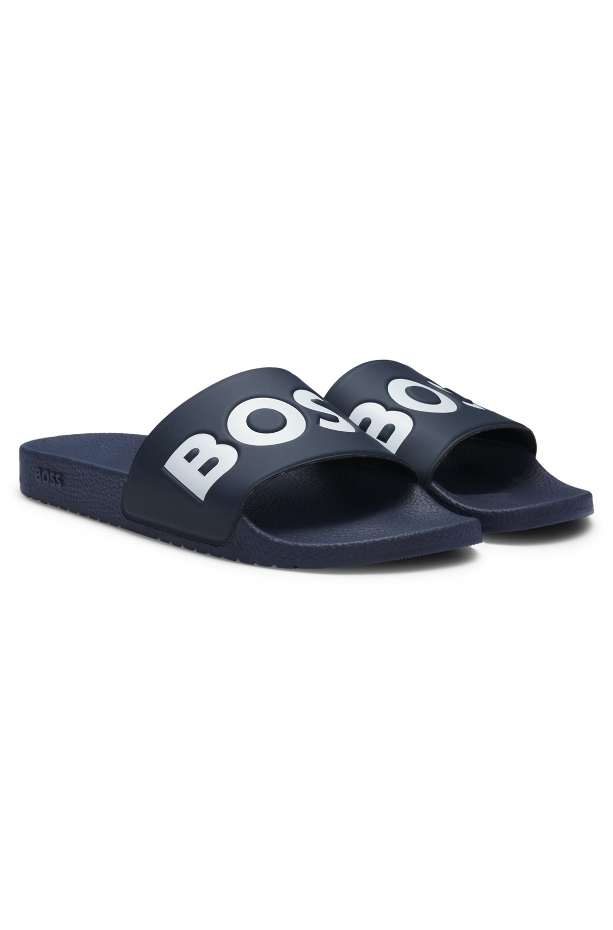 ITALIAN-MADE SLIDES WITH LARGE LOGO DETAIL - 2
