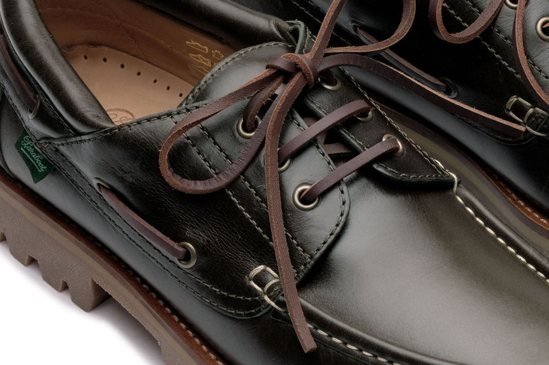 Briac Green Smooth - Rubber Sole 6