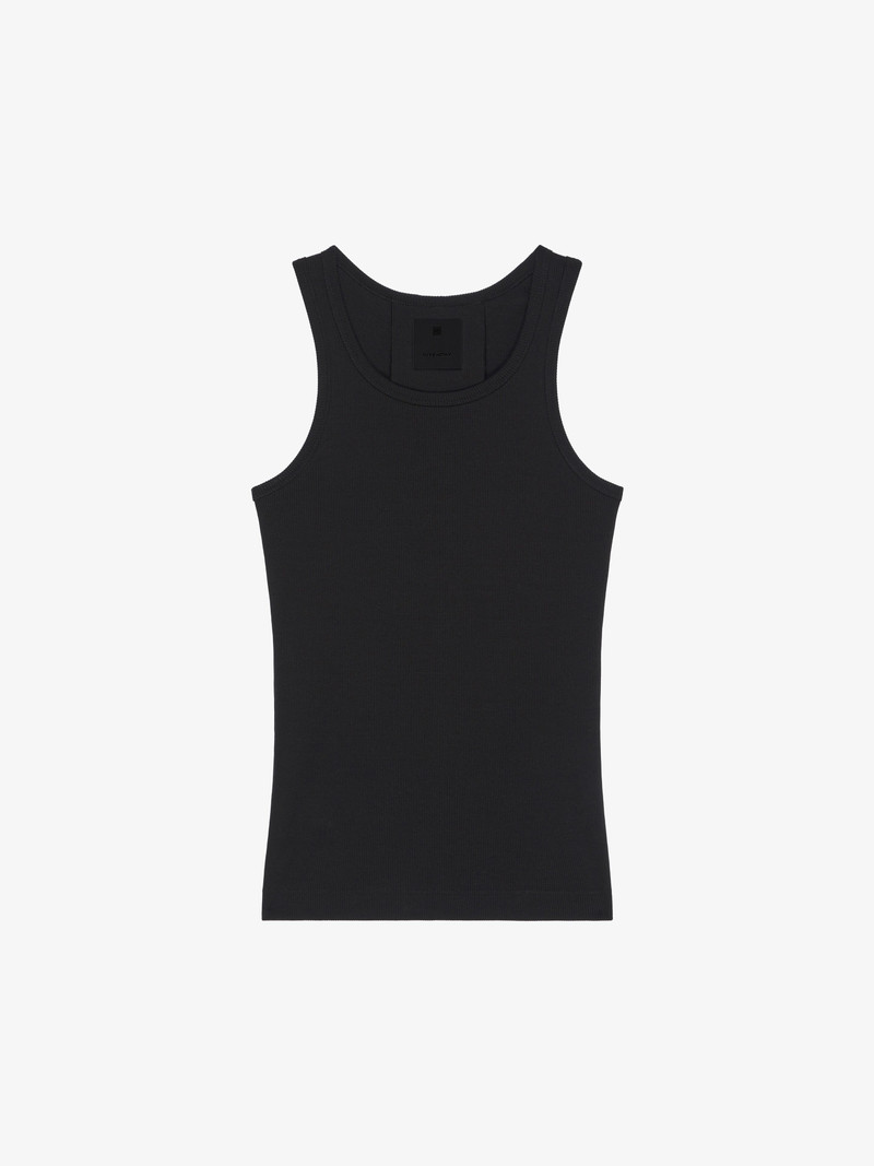 EXTRA SLIM FIT TANK TOP IN COTTON 1