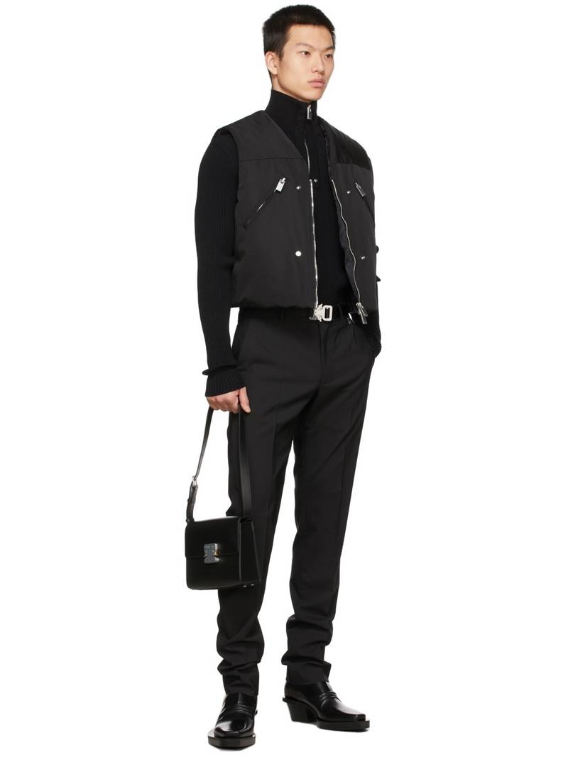 1017 ALYX 9SM Black Zip Vest outlook