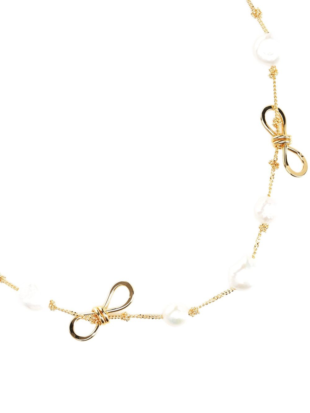 bow-detailing necklace - 2