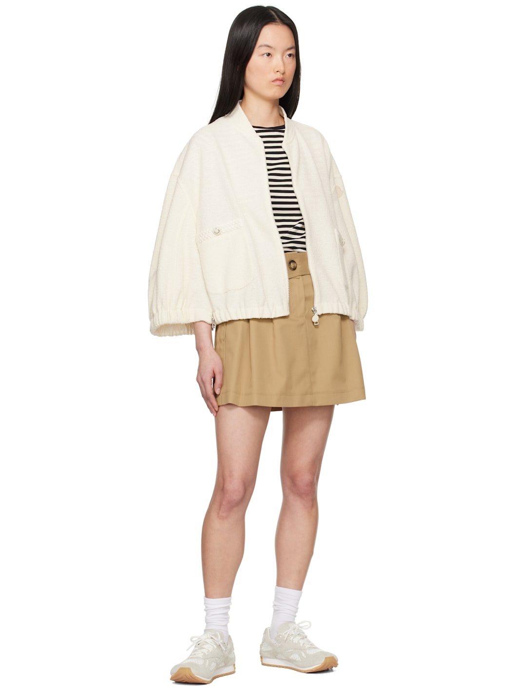 Off-White Zip Up Jacket - 4