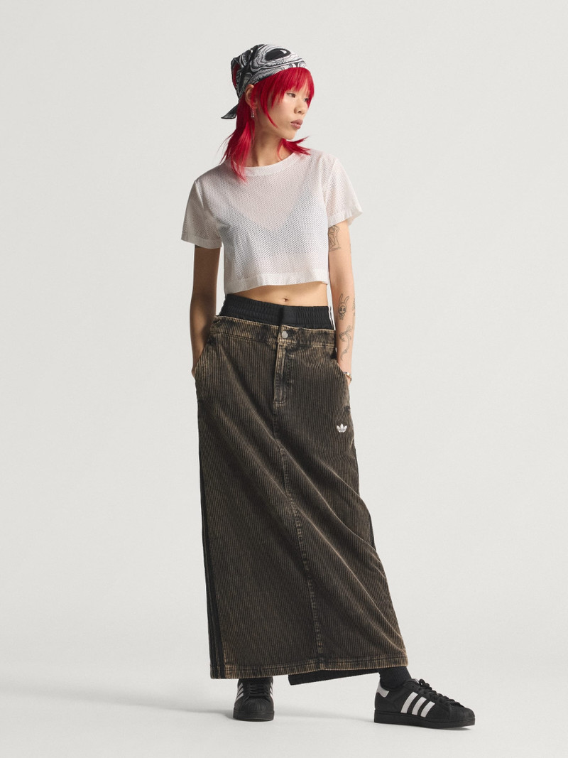 CORDUROY MAXI SKIRT 1