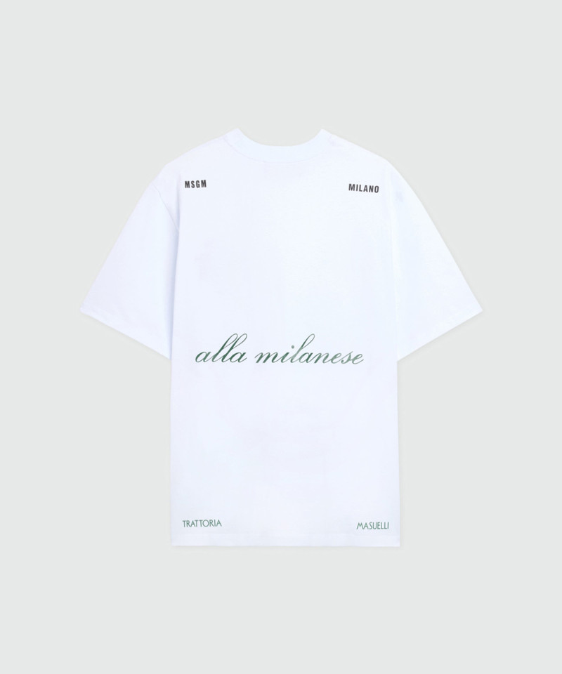 MSGM MSGM x TRATTORIA MASUELLI - Short-sleeve T-shirt outlook