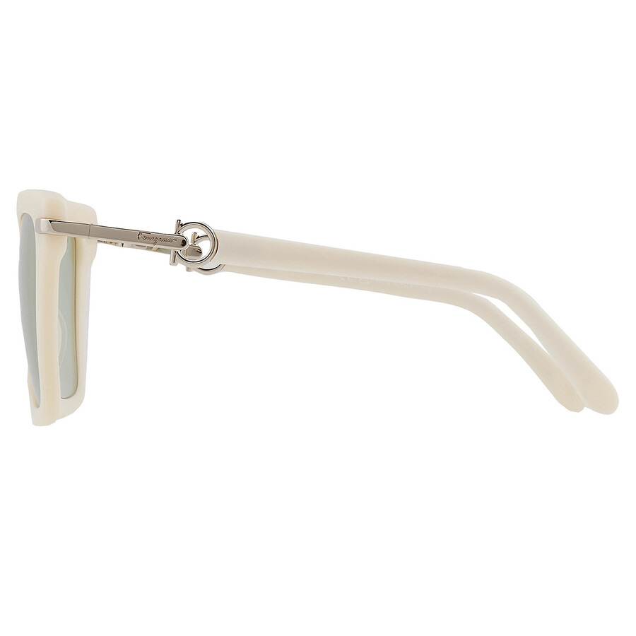 Salvatore Ferragamo Green Butterfly Ladies Sunglasses SF1085S 103 57 - 5