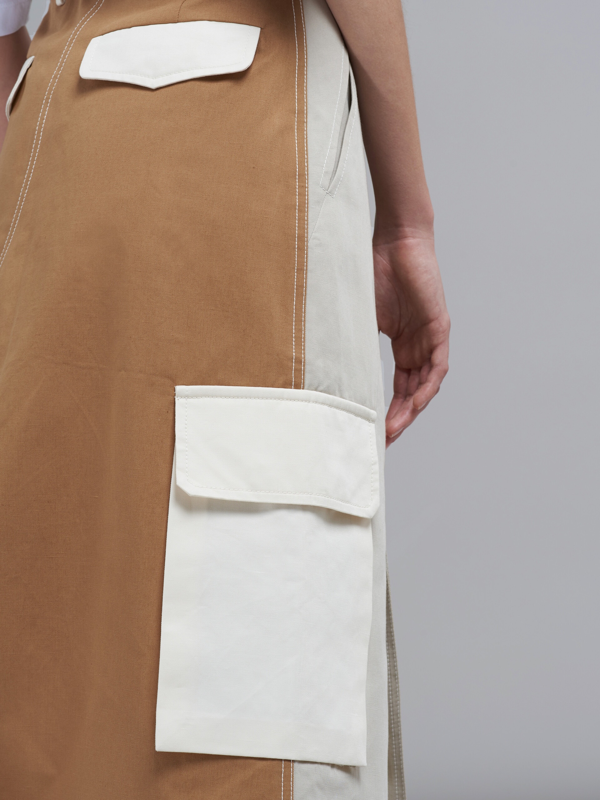 COTTON DRILL SKIRT - 4