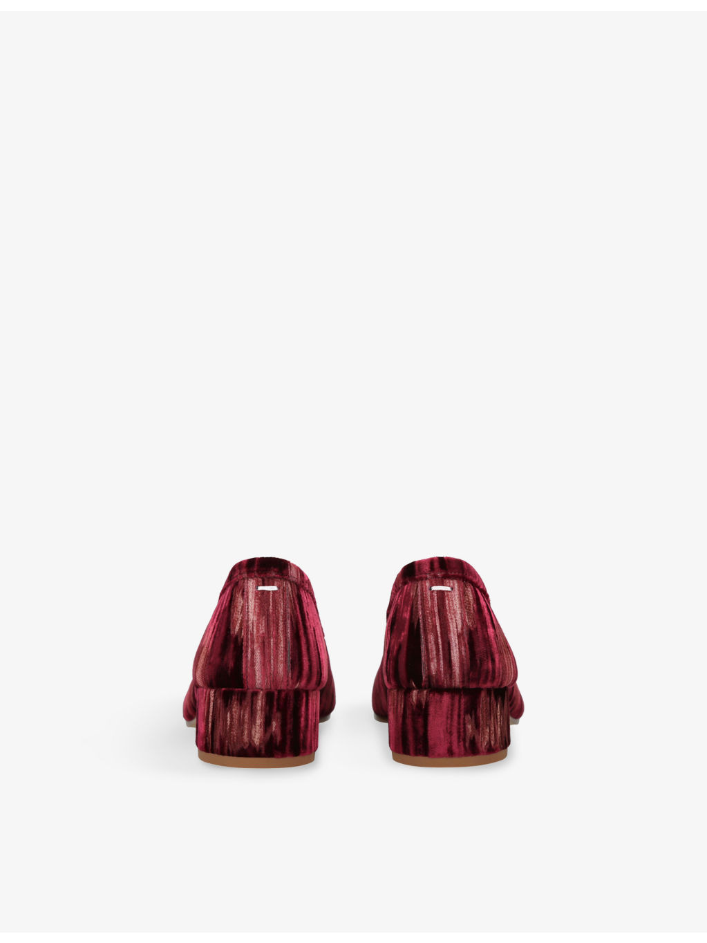 Tabi Velvet Ballet Pumps - 4