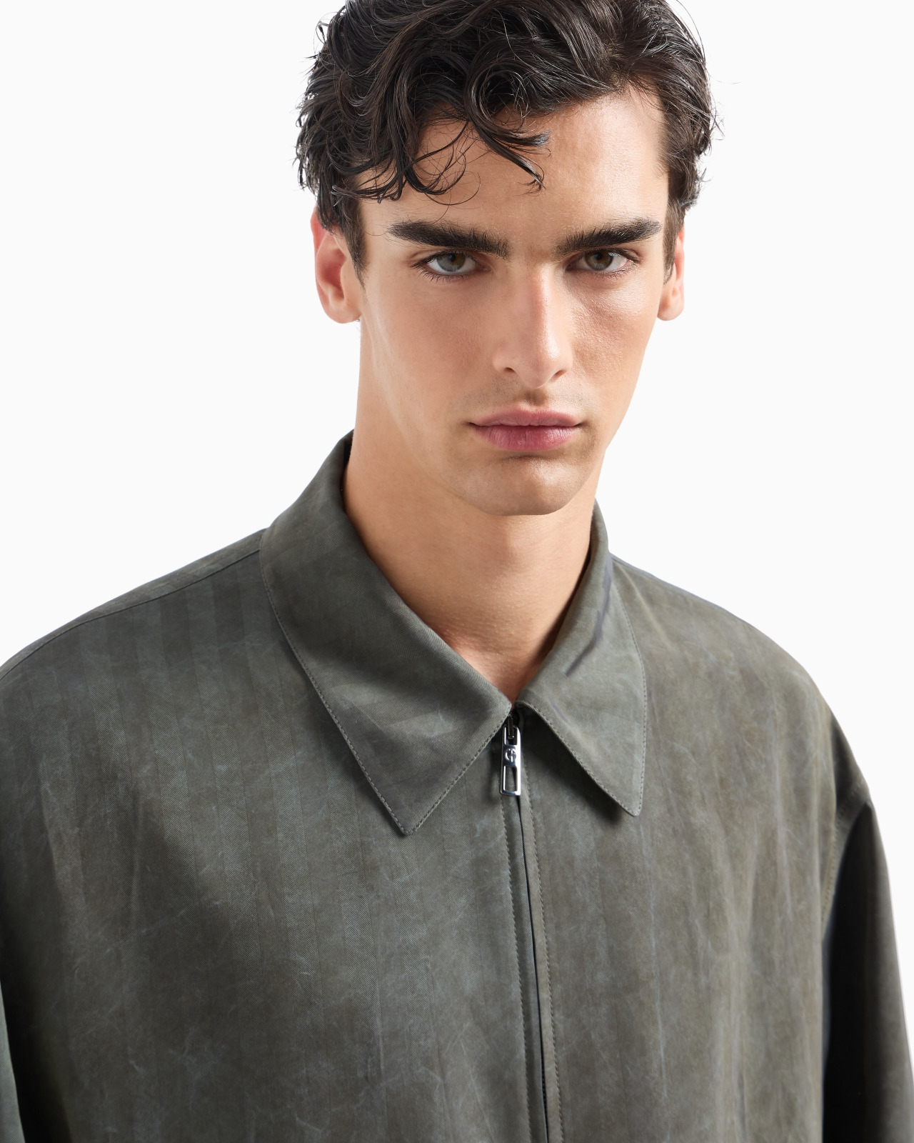 VISCOSE CANVAS BLOUSON - 5