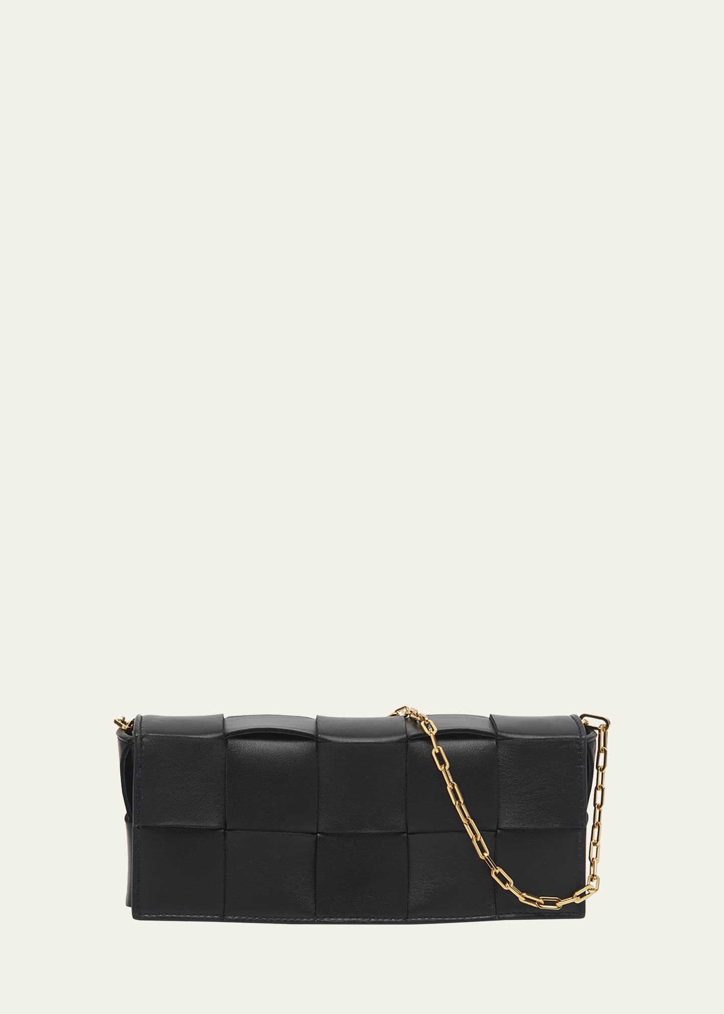 Cassette Intrecciato Lambskin Wallet on Chain - 1
