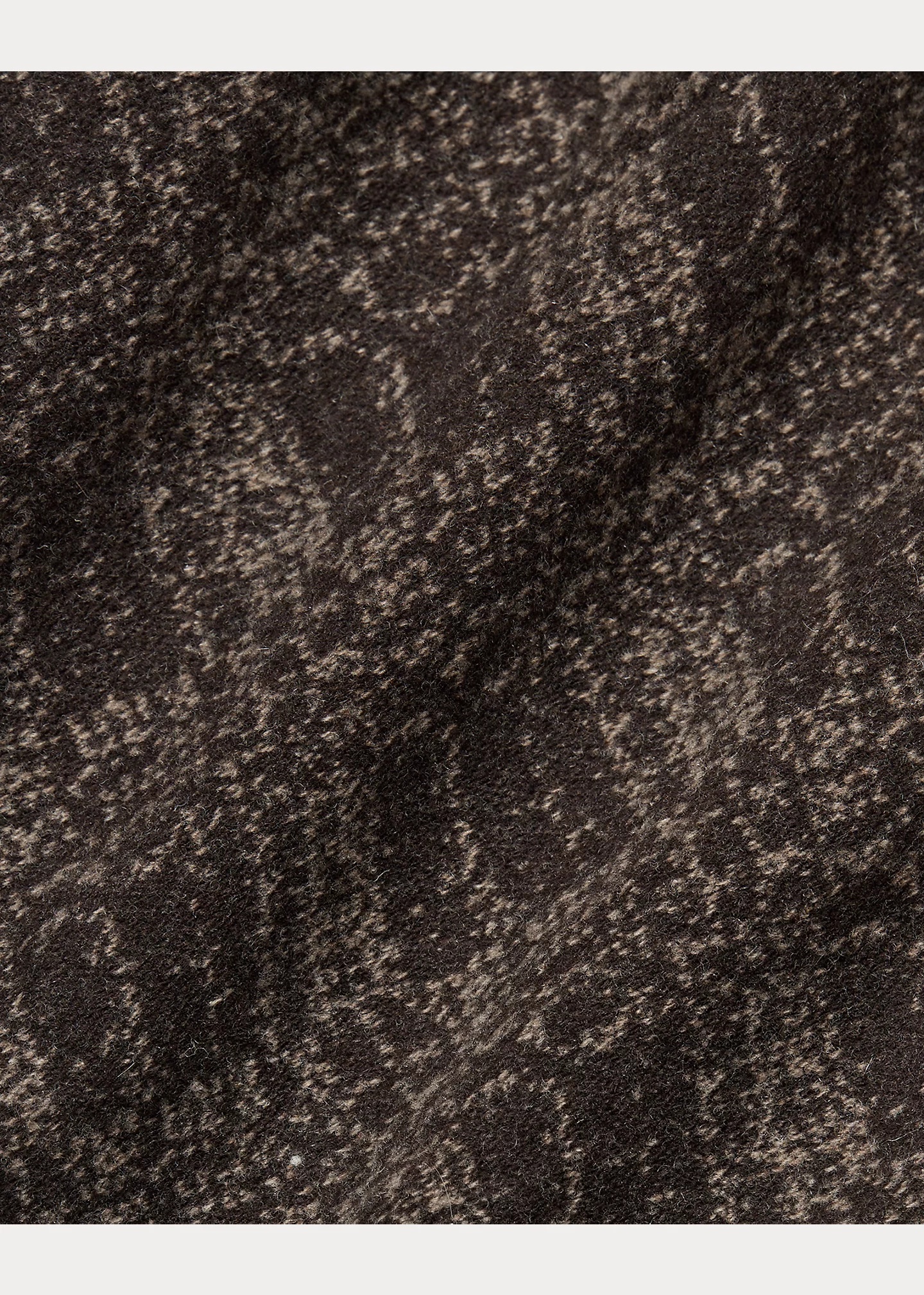 Shearling-Collar Jacquard Coat - 9