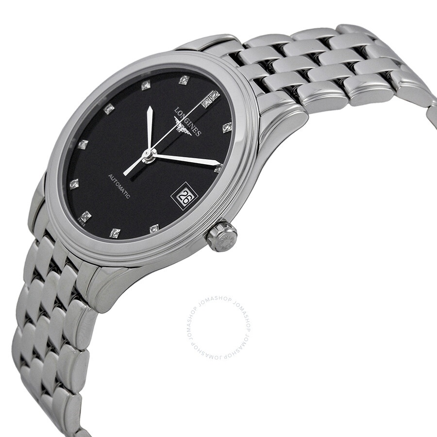 Longines Flagship Automatic Black Dial Men's Watch L4.774.4.57.6 - 2