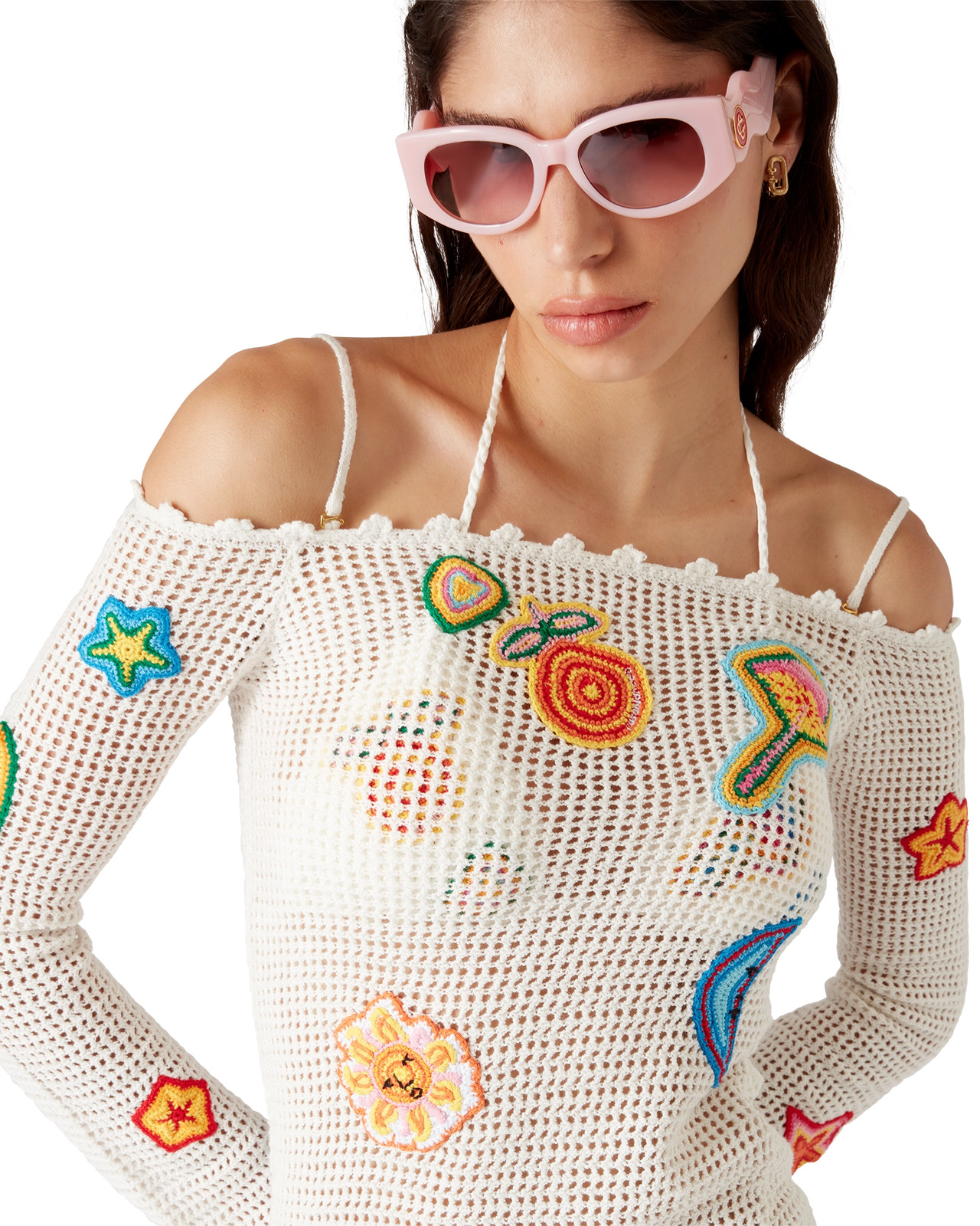 Motif Crochet Dress | Casablanca Paris - 5