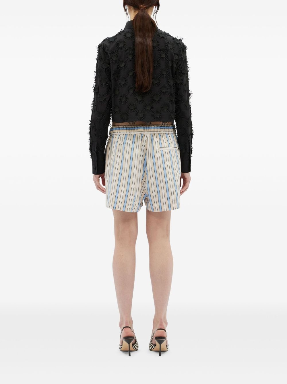 striped shorts - 4