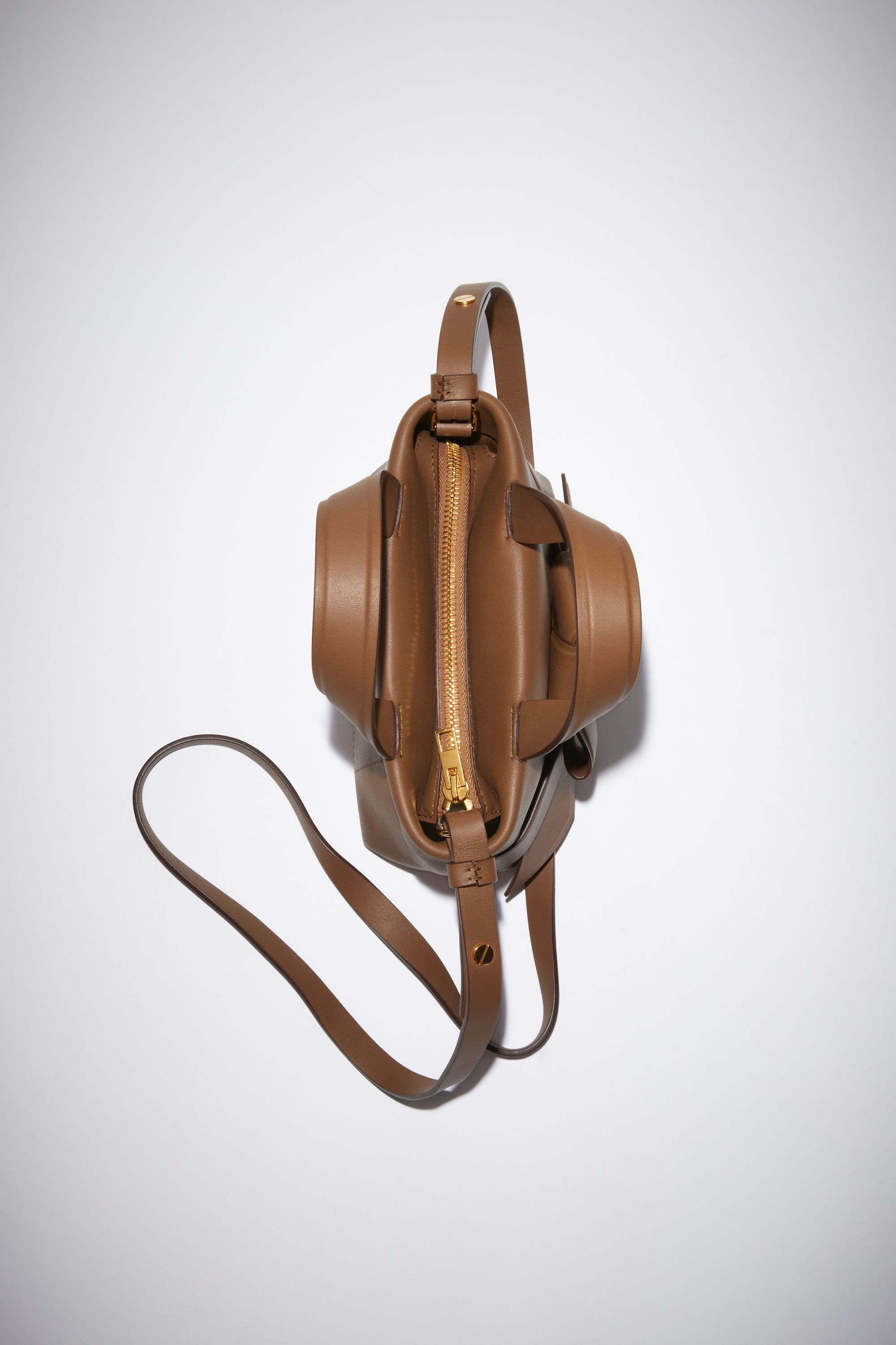 Micro tote - Camel brown - 6