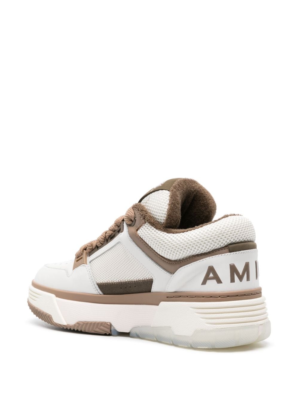 MA-1 leather chunky sneakers - 3