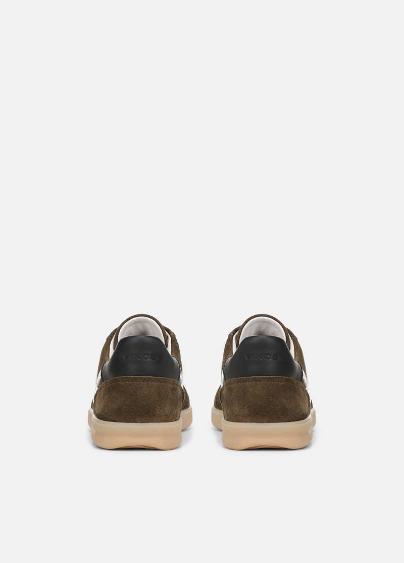 Vince Oasis Suede & Leather Sneaker outlook