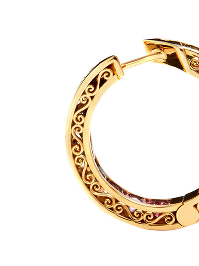 Dolce & Gabbana multi-gem hoop earrings outlook