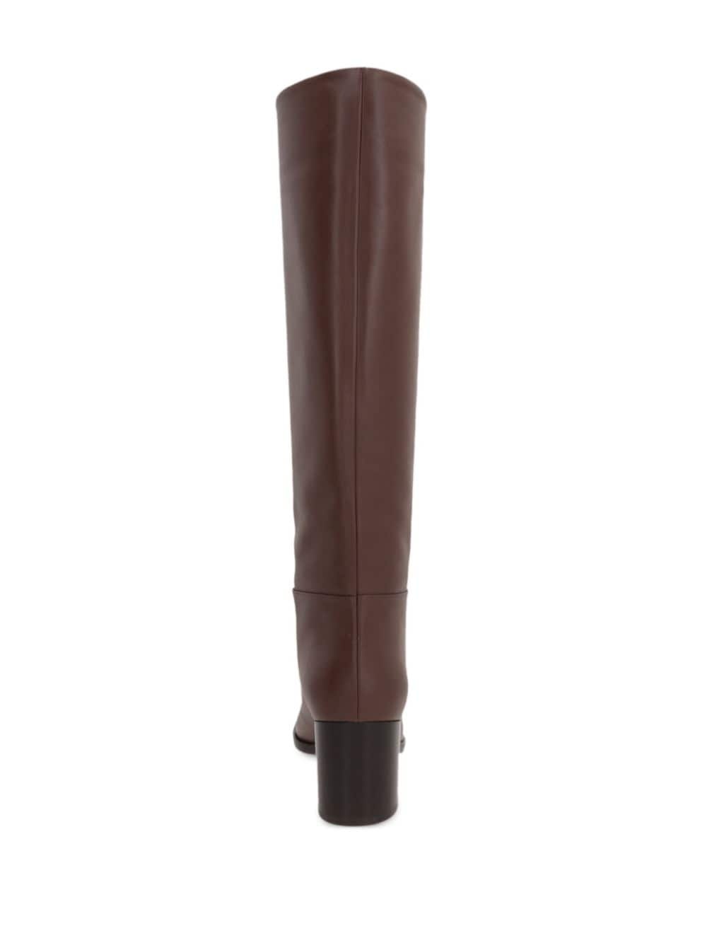 Santiago 85mm leather boots - 3