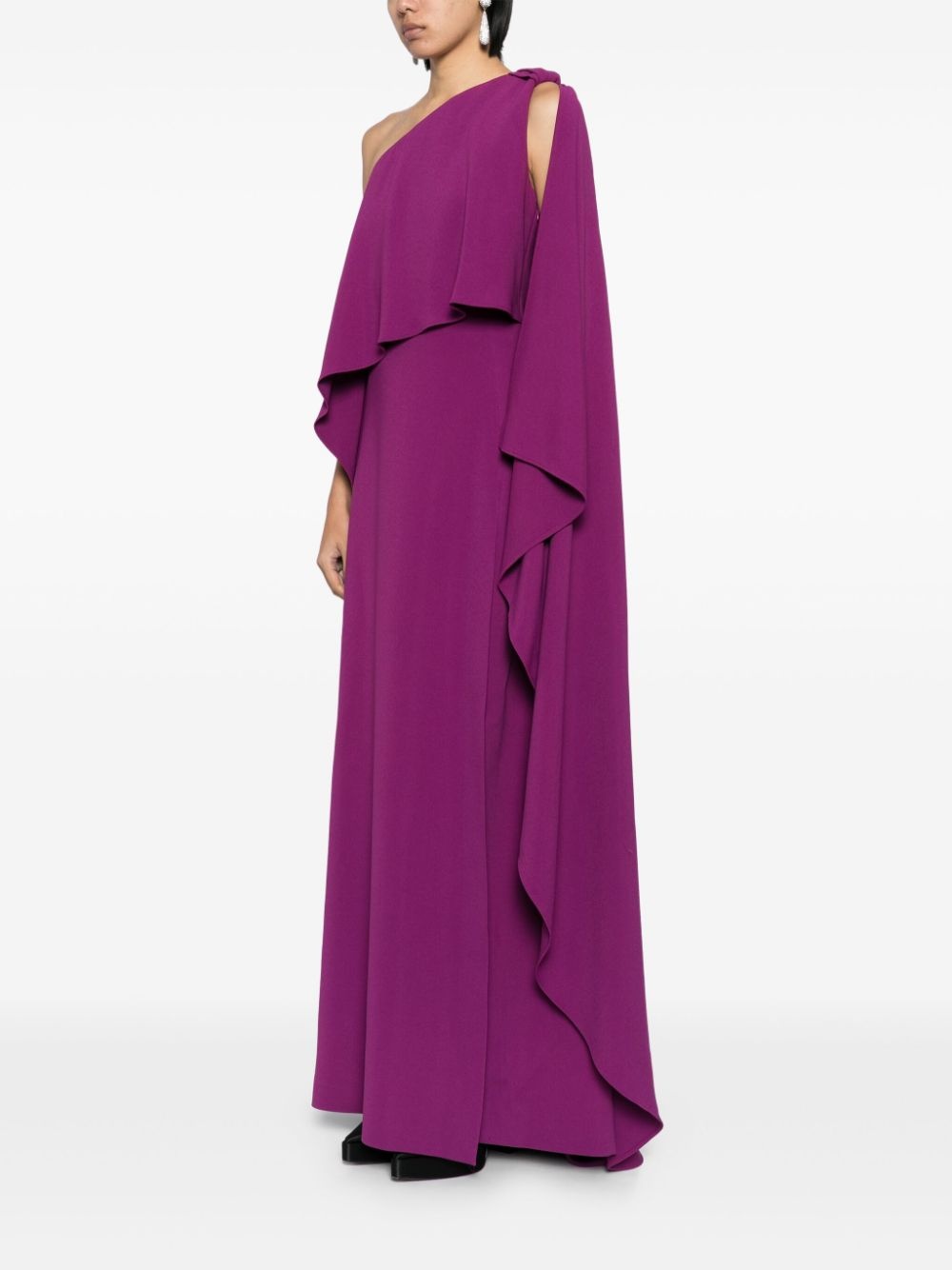 asymmetric long dress - 3