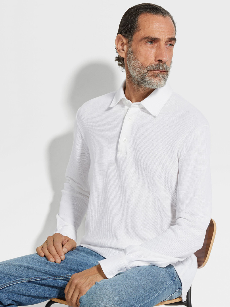 ZEGNA COTTON POLO SHIRT outlook
