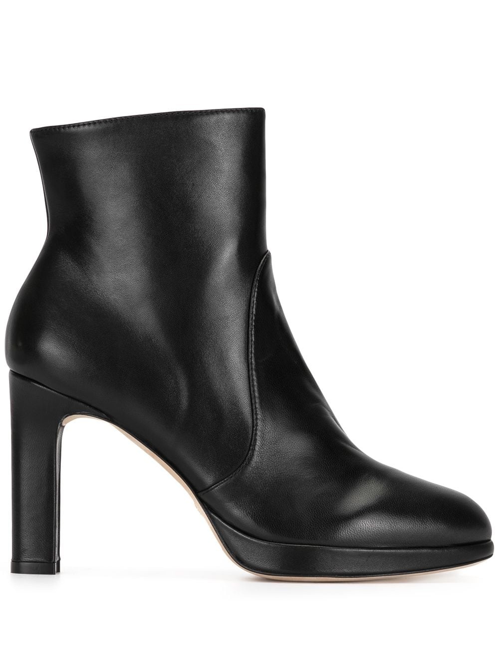 side-zip ankle boots - 1