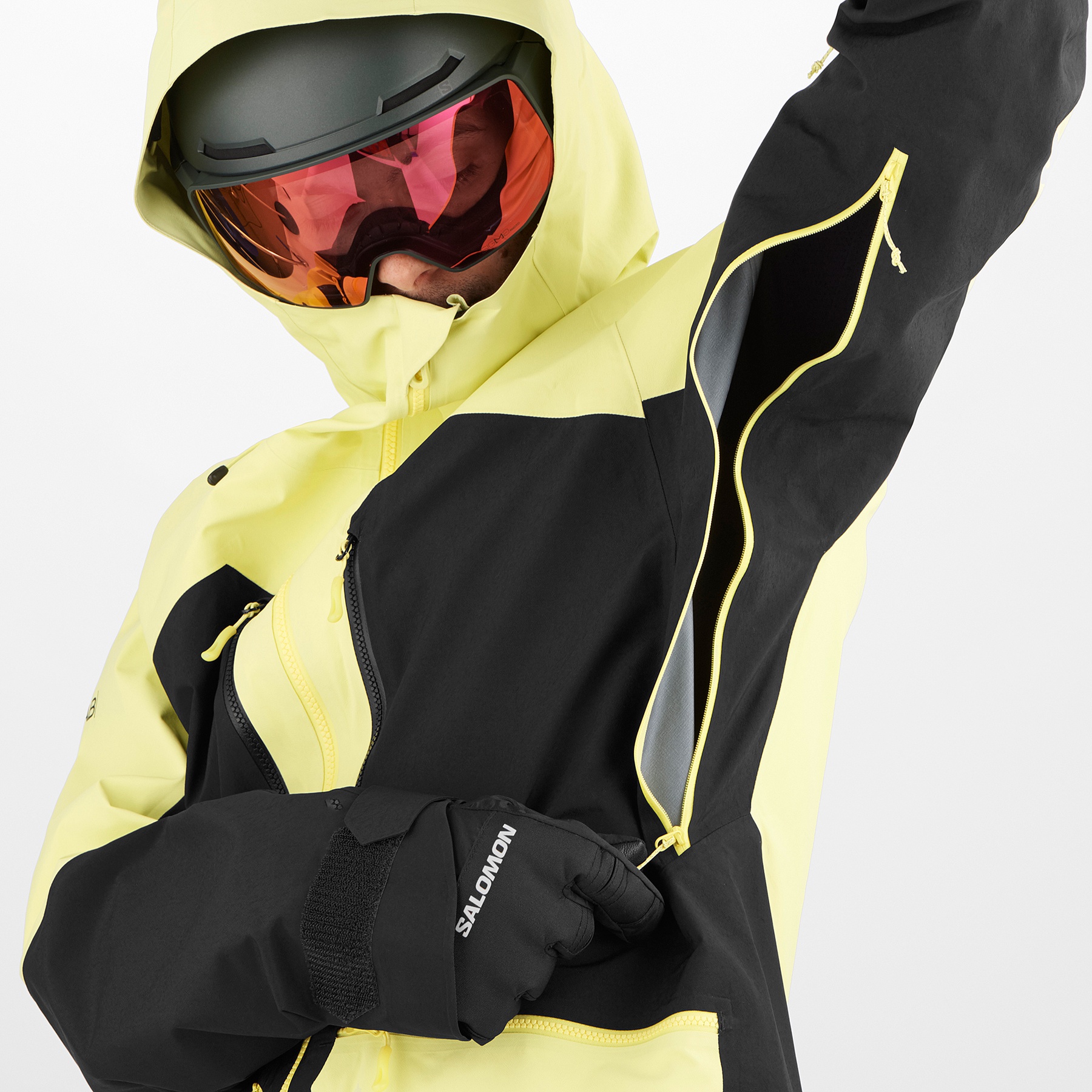SALOMON S/LAB QST GTX PRO JKT&PT 上下セット