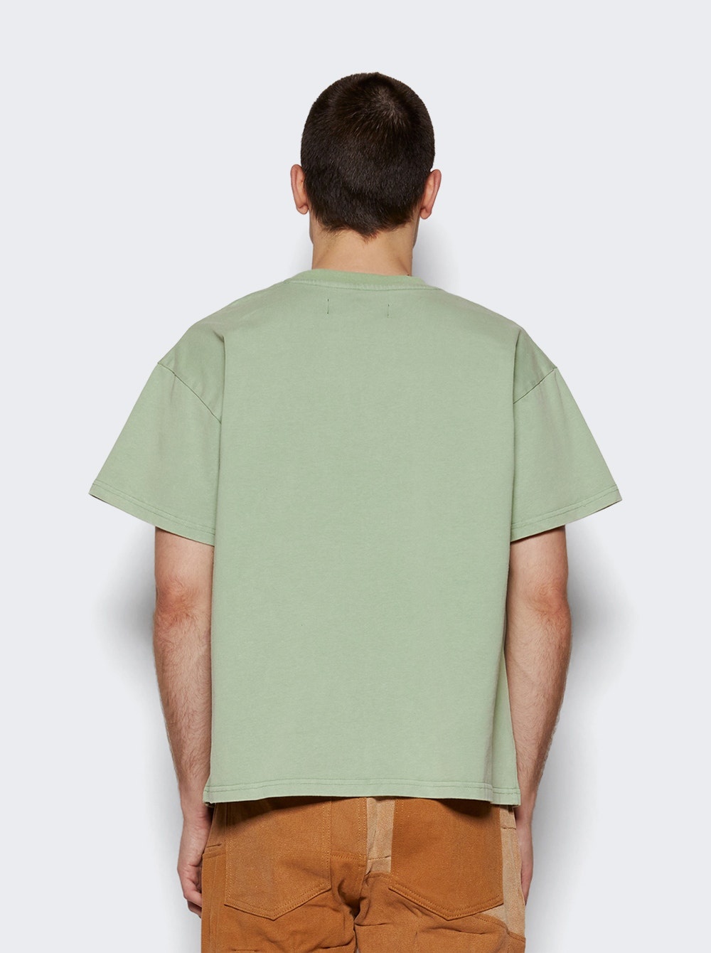 Arc Window Jersey Tee Olive - 5