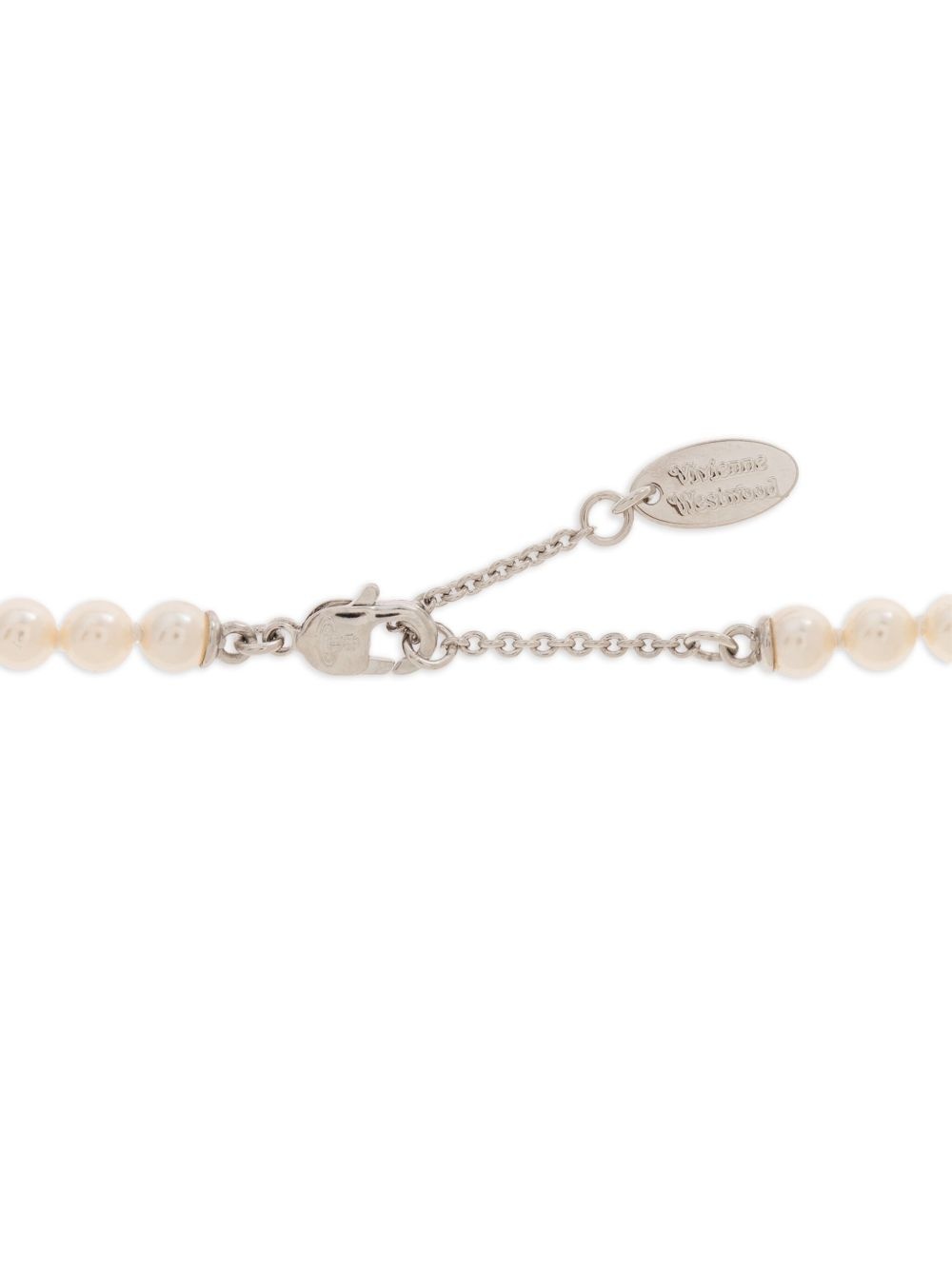 faux-pearl necklace - 4