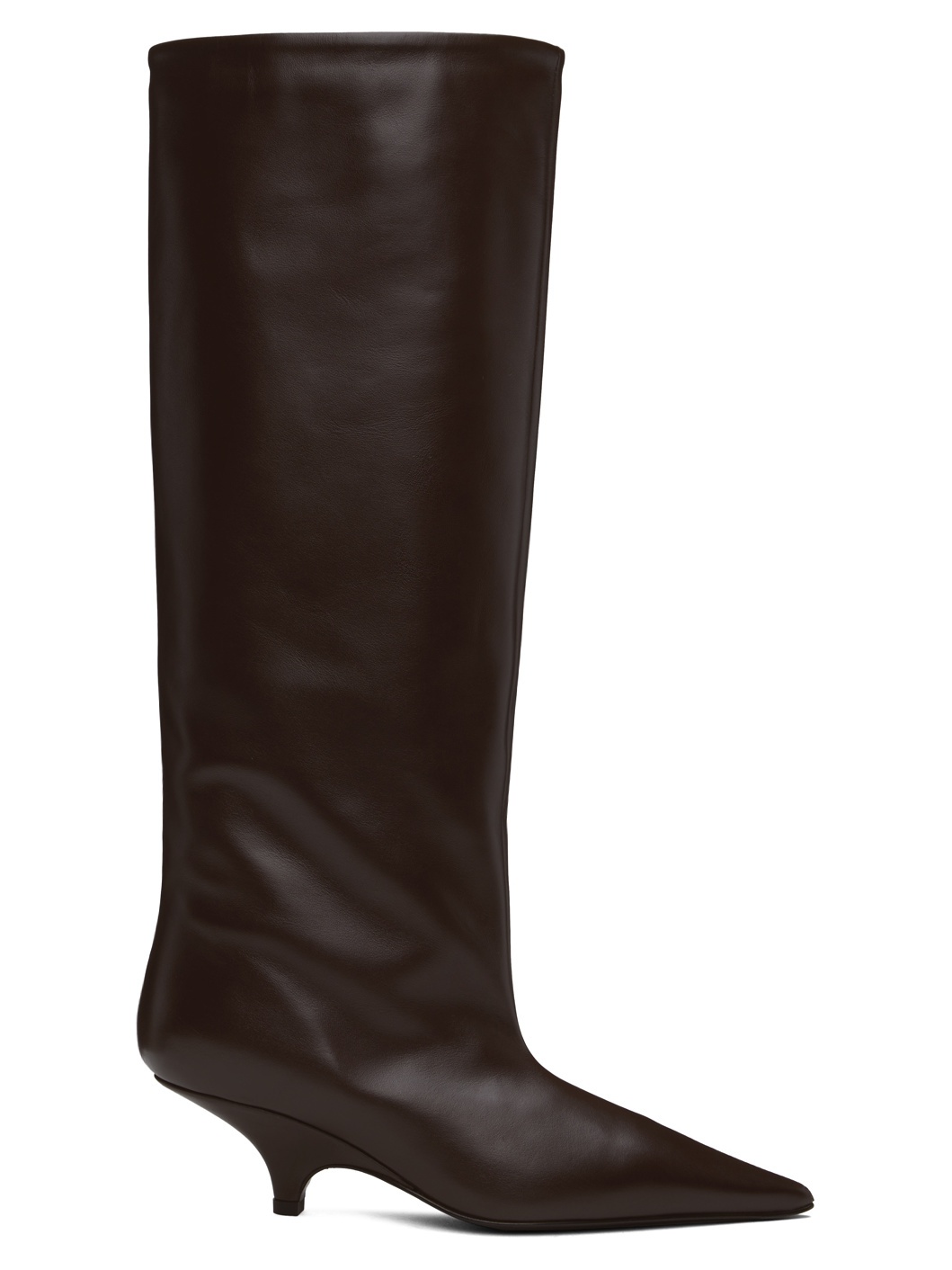 Brown 'The Wedge-Heel' Boots - 1