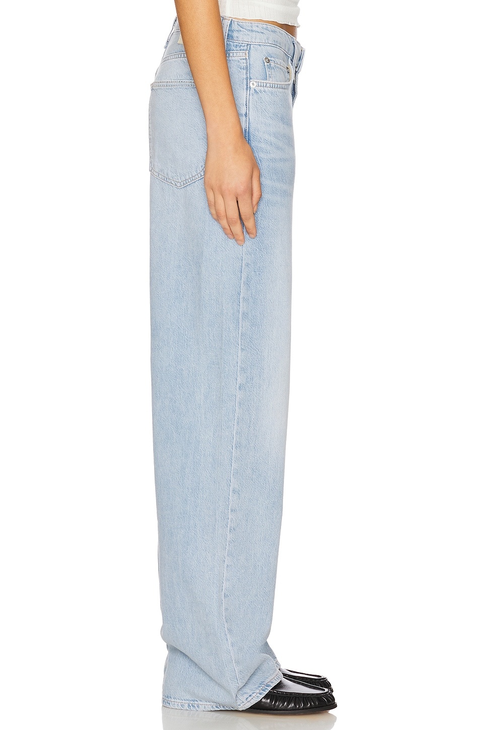 Featherweight Logan Mid Rise Wide Leg - 3