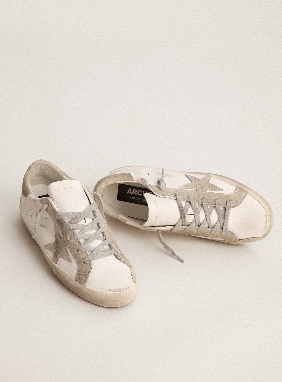Women’s Super-Star with gray suede star and heel tab - 2