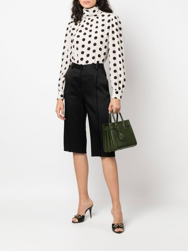 all-over polka-dot print blouse - 2
