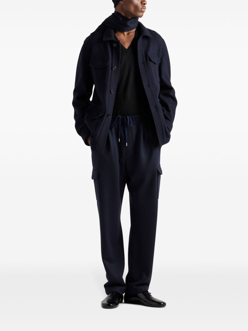 Prada tapered cargo trousers outlook