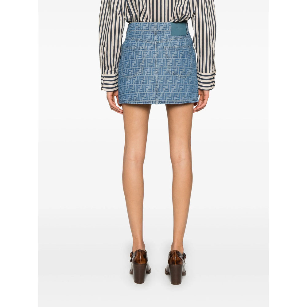 Fendi Blue Skirts - Fitted Skirts Women - 4