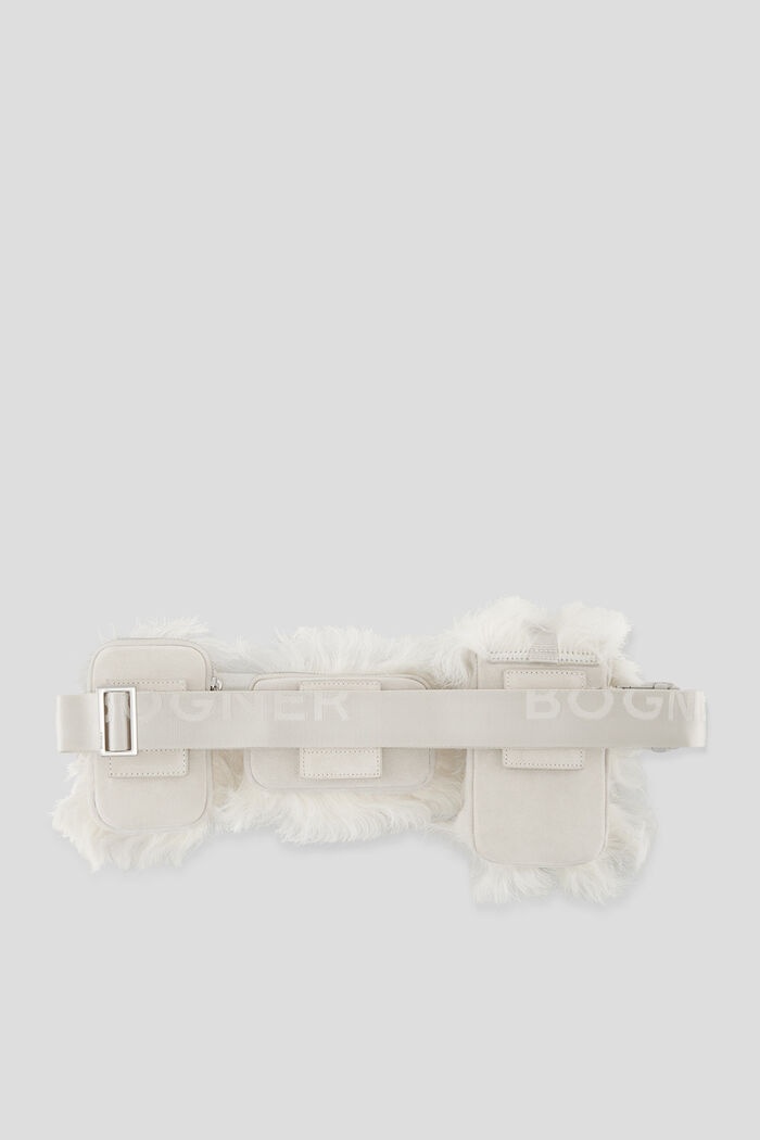 Snowbird Enja Multipocket belt bag in Off-white - 2