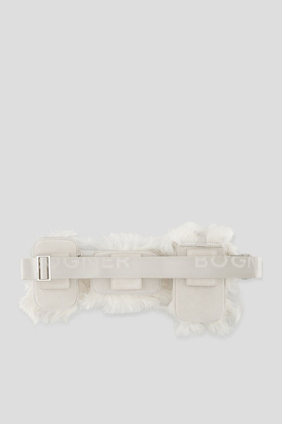 BOGNER Snowbird Enja Multipocket belt bag in Off-white outlook