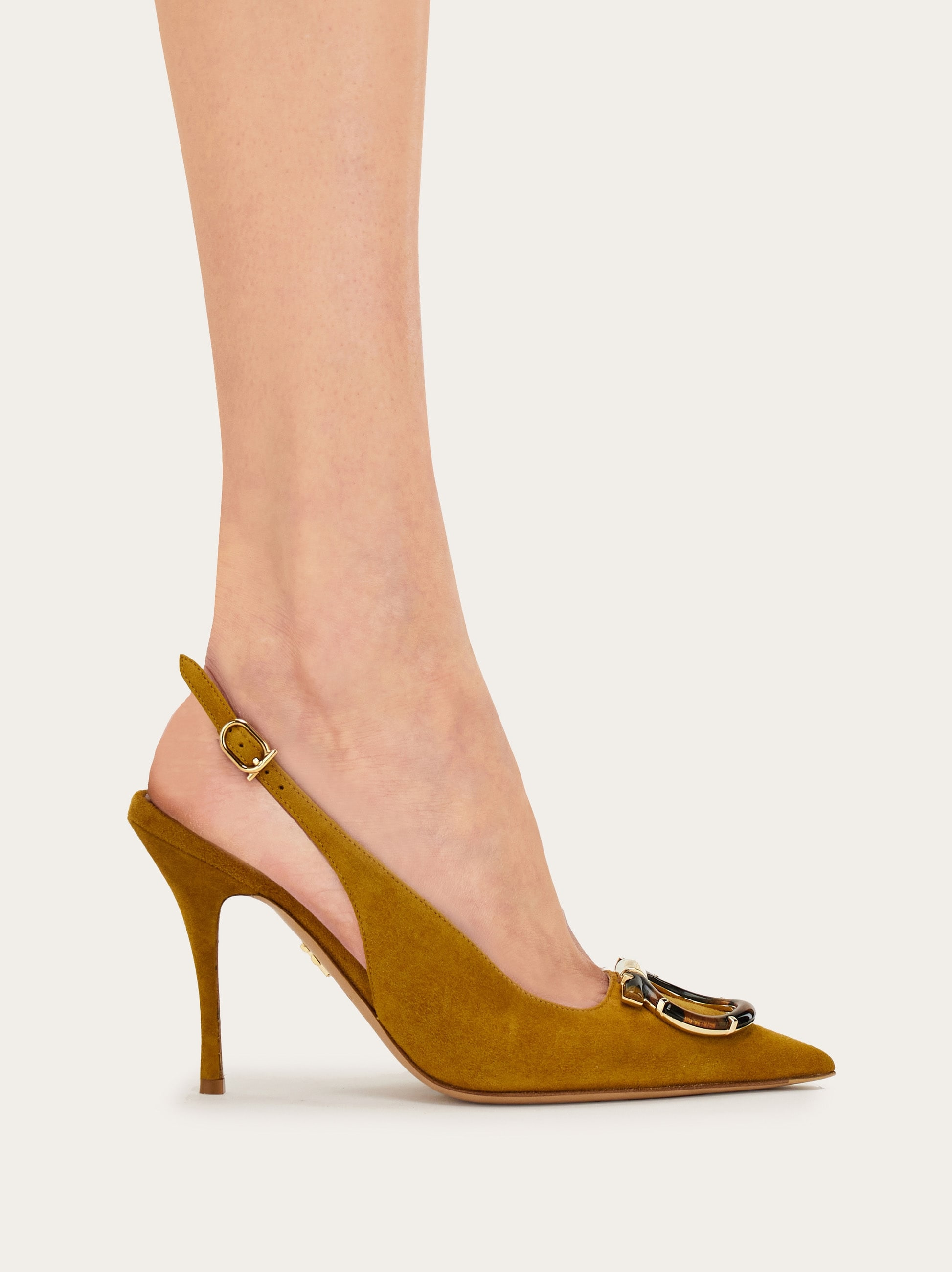 Maxi Gancini slingback pump - 4