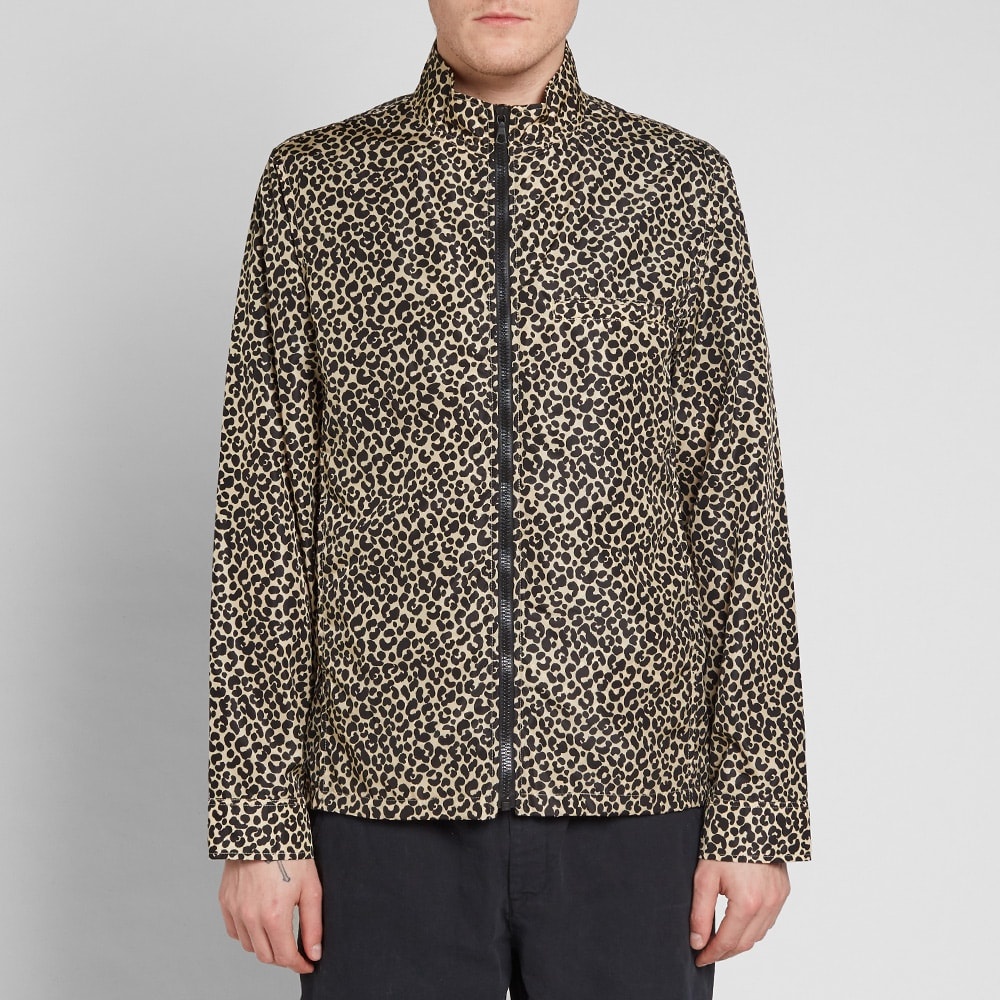 A.P.C. Leopard Print Mud Windbreaker - 5