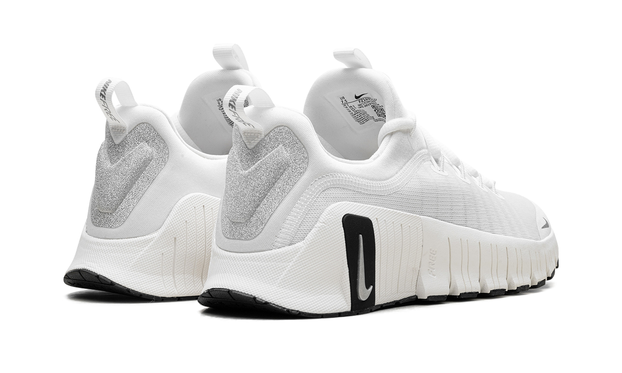 Free Metcon 6 Premium WMNS "Summit White Sail Black Metallic Silver" - 3