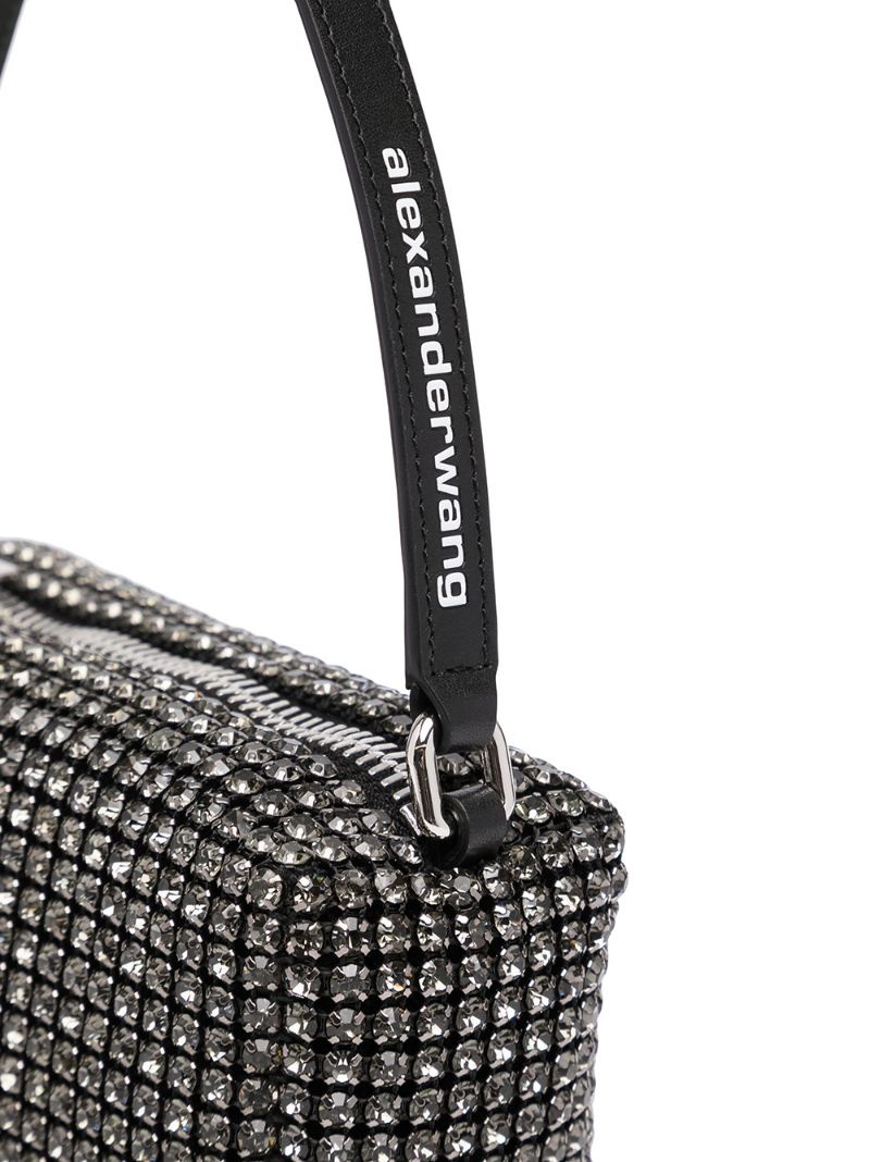 Heiress crystal-embellished pouch bag - 4