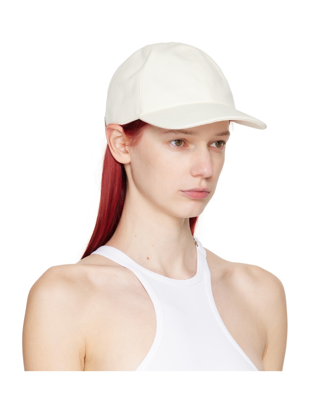 White Baseball Cap - 2